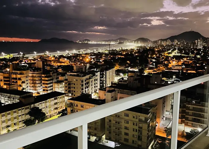 Enseada - Vista Espetacular, Churrasqueira E Lazer Guarujá
